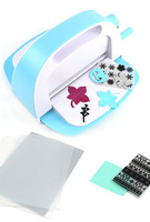 Vente chaude A4 Taille DIY Papier Découpe Gaufrage Machine En Acier Au Carbone Gaufrage Outil Manuel Secouant Papier Art Sculpté En Métal