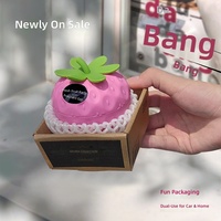 Diffuseur d'huiles essentielles à la fraise transfrontalier, désodorisant parfumé aux fruits, cadeau d'anniversaire, souvenir de mariage, parfum d'ambiance pour la maison