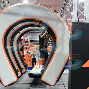 Circuito de Obstáculos Inflable Ninja Warrior: Bloque de <span class=keywords><strong>Herradura</strong></span> y Equipo de Entrenamiento para Parque de Trampolines - Product Image 2