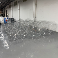 Ballon transparent géant en PVC pour décoration de fête, vente chaude