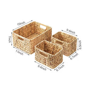 Cesta de Almacenamiento Tejida Personalizada, Estilo Nórdico, Organizador de Escritorio, Cesta de Almacenamiento - Product Image 3