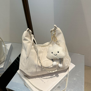 Leisure Student Durable Lightweight Soft-sided Foldable Unisex <b>Bag</b> 2026summer Commuting Fashion Crossbody <b>Bag</b> - Product Image 1