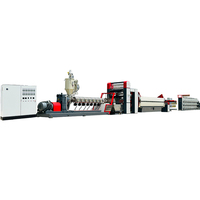 Nouvelle machine extrudeuse monovis pour la fabrication de filaments, de films, de fils et de cordes en plastique PP PE, y compris la raffia et le fil de balles agricoles, avec moteur et boîte de vitesses