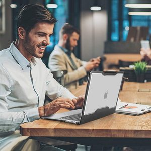 Hàng Mới Tương Thích Cho Macbook Air 13 Inch Case2022 2021 2020 2019 2018 Phát Hành A1932 A2179 M1 A2337 Cảm Ứng ID - Product Image 6