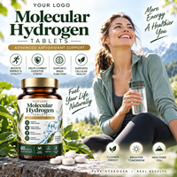 Comprimés d'hydrogène moléculaire OEM, 60 comprimés, soutiennent la santé cellulaire, complément alimentaire non-OGM
