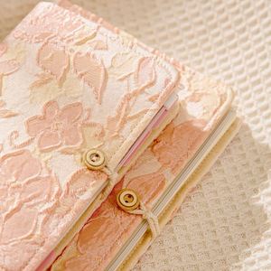 Custom Hardcover Planner Cute Fabric Girly Journal Binder <b>Notebook</b> <b>A5</b> Luxury Diary Gift Office Stationery <b>Notebooks</b> for Students - Product Image 2