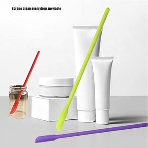 Nuevo Juego de Mini Espátulas de Silicona Creativas con Mango Largo, Espátula <span class=keywords><strong>para</strong></span> Botellas de Cosméticos, Espátula de Doble Cabeza <span class=keywords><strong>para</strong></span> Mermelada - Product Image 6