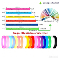 Bracelets en Silicone Personnalisables avec Logo Style Anime, Bracelets en Caoutchouc pour Événements Promotionnels et Cadeaux d'Entreprise