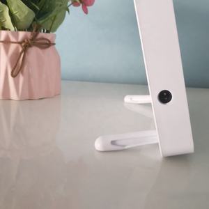 Creative New square multiuso da 7 pollici per bambini abito da sposa magico specchio luce Led foto cornice specchio da tavolo luce - Product Image 3