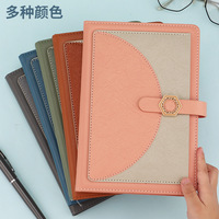 Coffret Cadeau Carnet en Similicuir Personnalisable avec Logo, Format A5, Bloc-Notes Relié par Fil, Cahier de Notes pour Réunions Professionnelles, Idéal comme Cadeau