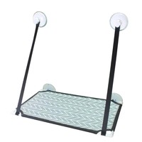 Hamac moderne pour chat à fixer à la fenêtre, lit pour animal de compagnie en tissu imperméable, écologique, matelas de couchage pour grimper, monocouche, double support