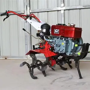 Motoculteurs rotatifs Diesel 6HP pour Agriculture et jardin, Machine de culture du sol