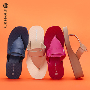 Thấp moq mùa hè bãi biển sợi nhỏ EVA thoải mái cao gót Dép đám cưới Dép chống trượt phụ nữ <span class=keywords><strong>Flip</strong></span> <span class=keywords><strong>Flops</strong></span> - Product Image 6