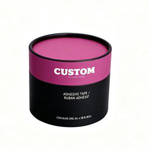 Boîte en papier cylindrique avec logo personnalisé, tube d'emballage cadeau pour parfum, huile essentielle, thé, nourriture, cosmétiques, aromathérapie - Product Image 5