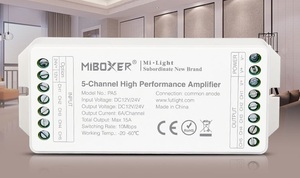 Amplificateur LED RGBW haute performance Miboxer Mi Light <span class=keywords><strong>PA4</strong></span> 4 canaux avec contrôle sans fil DC12-24V 6A/canal - Product Image 6