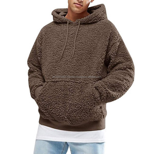 Pull Vintage épais en coton pour homme, vente en gros de haute qualité, 500g/m2, surdimensionné, uni, personnalisé - Product Image 2