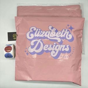 Custom LOGO Printed Eco Friendly Full Color Printed Poly Shipping Mailer for Clothing Full Image Mailing Bags - Product Image 4