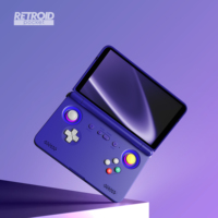 Retroid Pocket Flip2 NOUVELLE Console Portable Android 13 avec Écran OLED de 5,5 Pouces, Connexion Wi-Fi et Design Pliable pour Jeux