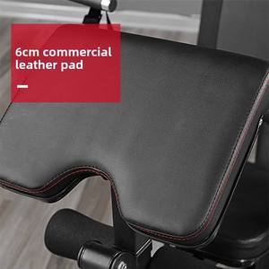 Station de musculation tout-en-un pour 3 personnes, équipement d'entraînement musculaire multifonctionnel en métal pour un entraînement complet du corps - Product Image 3