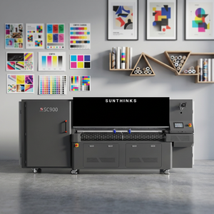 Machine d'impression Sunthinks SC900 à passage unique pour emballages <span class=keywords><strong>en</strong></span> carton ondulé de grande taille, solutions d'impression à tirage court et <span class=keywords><strong>en</strong></span> masse - Product Image 6