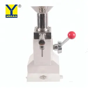 New A03 Manual Small Volume Piston Filling Machine Essential Oil Cosmetics Lotion Liquid Cream Paste Honey 50ml Glass Bottle 15L