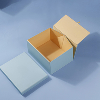 Boîte cadeau rigide pliable personnalisée avec couvercle, emballage en carton premium pour cadeaux de détail et présentation de produits
