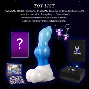 Godemiché à ventouse grande taille Ice Wolf King, masturbateur féminin fantaisie, stimulateur du point G en silicone de qualité médicale, jouet sexuel réaliste pour adultes - Product Image 5
