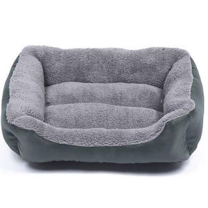 Оптовая Продажа с фабрики, роскошная кровать для домашних животных, мягкое гнездо для собак, большая прямоугольная дышащая кровать для домашних животных - Product Image 1