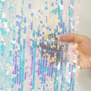 Mới mã hóa màu sequin rèm cửa trang trí nền vải tiệc cưới Khăn trải bàn - Product Image 2