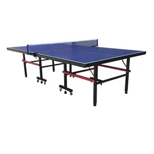 מקצועי 5 כוכב פינג פונג שולחן סיטונאי OEM חיצוני/מקורה נירוסטה שולחן טניס שולחנות