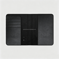 Porte-passeport intelligent avec fonction de localisation, blocage RFID, traqueur intégré, anti-perte, en cuir, pour voyage, avec porte-cartes