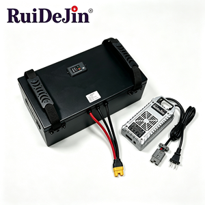 แบตเตอรี่ลิเธียม Li-ion ปรับแต่ง22.2V 44.4V 48V 64V 70V 63Ah 60A อัตราสูงแพ็คแบตเตอรี่สำหรับโดรน FPV UAV หุ่นยนต์ UAV ATV - Product Image 1