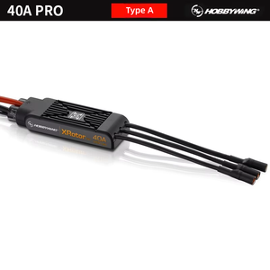 Hobbywing XRotor Pro 40A ESC Brushless <span class=keywords><strong>3</strong></span>-6S 40A Continuo OPTO Senza BEC Tecnologia DEO per Droni Multirotore 550 650 per Fotografia Aerea - Product Image 2