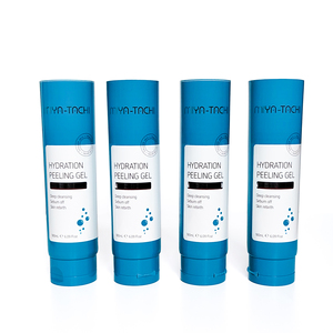 Tube cosmétique en aluminium-plastique de 50mm de capacité de 180ml avec couvercle rabattable lisse élimine les cellules mortes de la peau - Product Image 1
