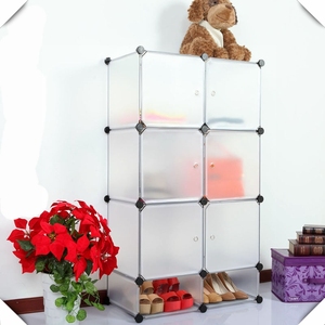 <span class=keywords><strong>Armario</strong></span> de plástico para niños, ropero Plegable, portátil, respetuoso con el medio ambiente - Product Image 4