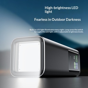 แบตเตอรี่สำรองสำหรับแล็ปท็อปแบบพกพา ความจุสูง 100W ชาร์จเร็วพิเศษ พร้อมจอแสดงผล TFT สีสันสดใส วัสดุโลหะผสมคุณภาพสูง ข้ามพรมแดน ใช้แบตเตอรี่ลิเธียมไอออน พร้อมไฟ LED - Product Image 4