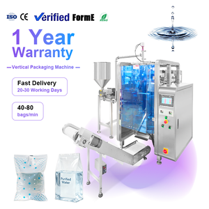 Máquina Automática de Envasado Vertical VFFS para Envasar Agua, Jugo y Leche en Bolsitas - Product Image 1