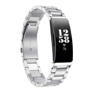 Nouveau 3 Liens En Acier Inoxydable Bracelet En Métal de Remplacement de Bandes de Montre pour <span class=keywords><strong>FitBit</strong></span> <span class=keywords><strong>Charge</strong></span> <span class=keywords><strong>2</strong></span>/3 - Product Image 4