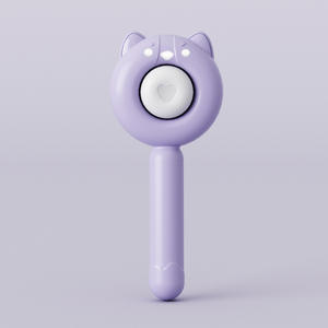 Brosse de toilettage pour animaux de compagnie auto-nettoyante en ABS écologique, pour enlever les poils, réutilisable, pour petits animaux, vente en gros - Product Image 4