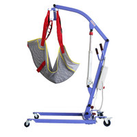 Lève-personne manuel hydraulique médical pas cher avec élingue, lève-personne mobile pour les soins à domicile, utilisation pour les personnes âgées, prix