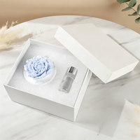 Diffuseur de parfum d'ambiance artisanal en céramique et porcelaine, en forme de fleur, pour huiles essentielles, vente en gros