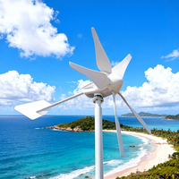 Éolienne solaire complémentaire MAX-1000W 24V, petite éolienne d'ingénierie à haute efficacité avec rotor de 1,6 m