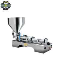 Machine semi-automatique JIAHE à entraînement mécanique de haute précision pour le remplissage de boissons, sauces, huiles, pâtes de tomates et miel en sacs et fûts – Prix usine