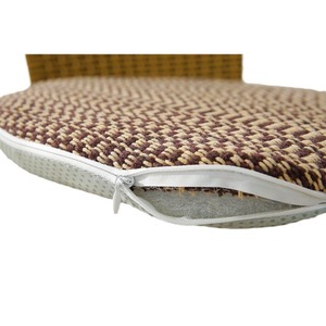 Cotton Linen Seat Cushion Thickened Removable Washable Sponge-filled <b>Chairs</b> Stool <b>Chair</b> <b>Pad</b> Solid Color Home Decor - Product Image 6