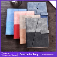 Cuaderno Creativo A5 con Tapa de Cuero, Recargable, Borrable, Inteligente, de Alta Tecnología, con Papel Senyan Grueso Resistente al Agua para Escritura Repetida
