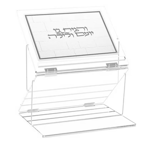 <span class=keywords><strong>Acrylic</strong></span> Do Thái Có Thể Gập Lại Lucite Shtender Cho Đọc Sách <span class=keywords><strong>Acrylic</strong></span> Mở Cuốn Sách Hiển Thị Đứng - Product Image 2