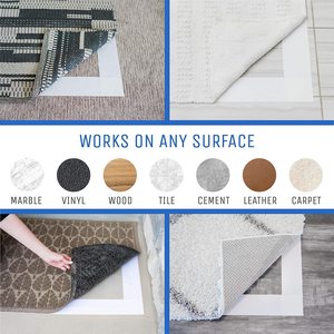 Nhiệm vụ nặng nề Gripper không thấm nước trong nhà ngoài trời sàn gỗ cứng Thảm đường may cạnh hai mặt thảm Băng - Product Image 3