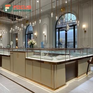 Système d'affichage de bijoux haute visibilité pour boutique, vitrine de magasin de bijoux avec cadre métallique - Product Image 4