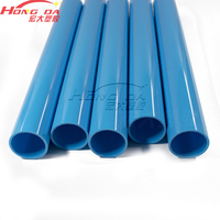Tuyau d'ABS d'extrusion en plastique résistant aux UV de bas prix direct d'usine tuyau rond en plastique dur de PVC