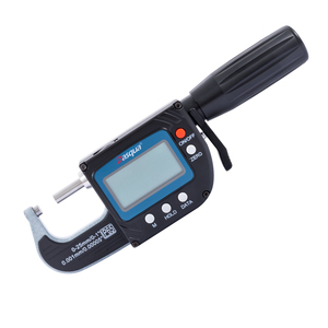For High Quality 0-25mm 0.002mm Accuracy 0.001mm Adjustable Resolution Stainless Steel Digital Outside <b>Micrometer</b> 4105-0005 Digi - Product Image 5
